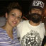 Damien Marley and Khadijah Ibrahiim in Trinidad pre-show party